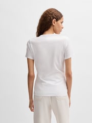 BOSS Seasonal Logo Cotton-Jersey T-Shirt - Imagen 2 de 4