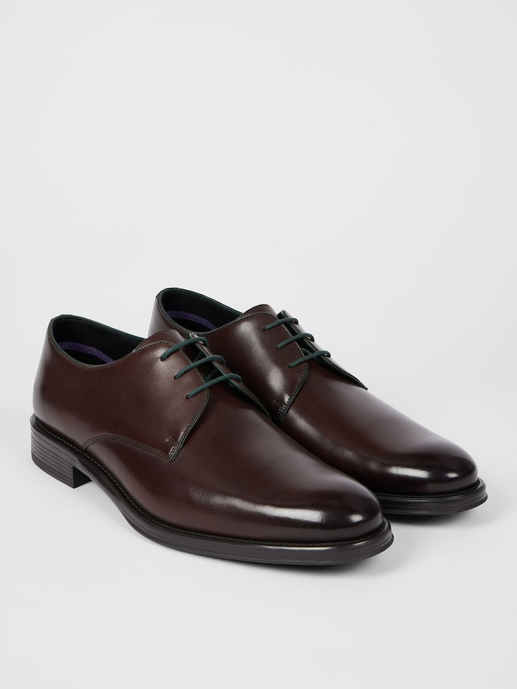 PS Paul Smith Leather Brown Shoes - Image 2 of 6