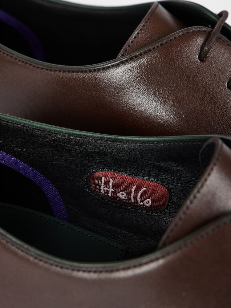 PS Paul Smith Leather Brown Shoes - Image 6 of 6