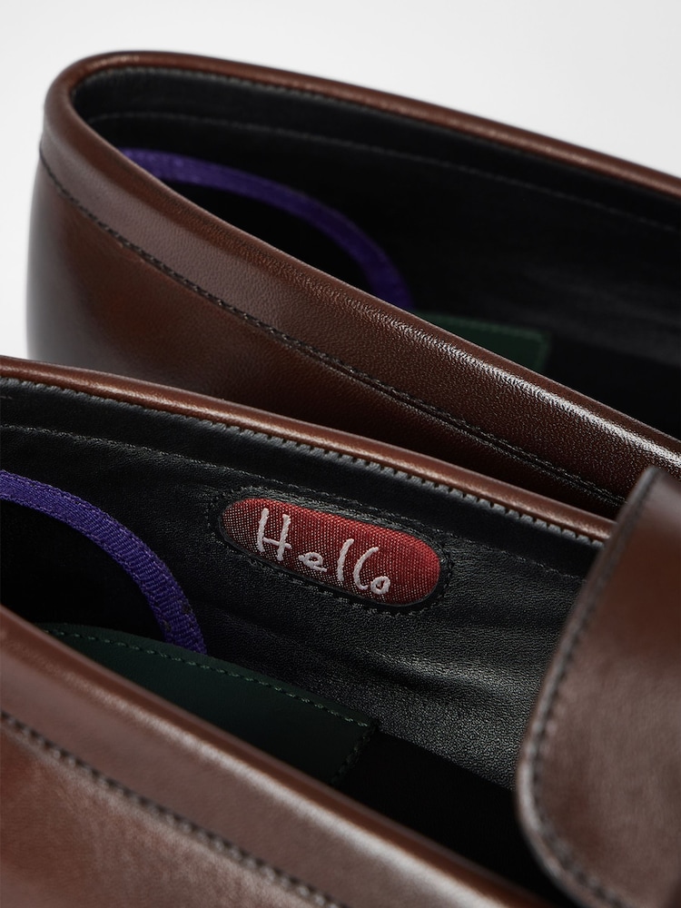 PS Paul Smith Montego Dark Brown Loafers - Slika 5 iz 5