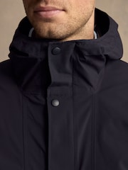 PS Paul Smith Navy Zip Down Hooded Jacket - Image 4 of 9