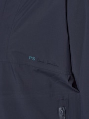 PS Paul Smith Navy Zip Down Hooded Jacket - Image 9 of 9