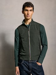 PS Paul Smith Green Quilted Gillet - Image 1 of 7