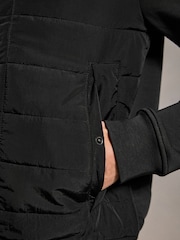 PS Paul Smith Navy Quilted Bomber Jacket - Image 6 of 7