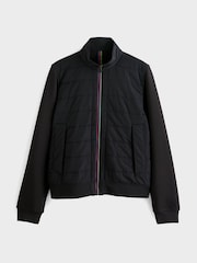 PS Paul Smith Navy Quilted Bomber Jacket - Image 7 of 7
