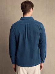 PS Paul Smith Blue Corduory Pocket Detail Shirt - Image 3 of 6
