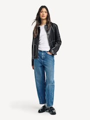 PS Paul Smith Leather Black Jacket - Image 3 of 7