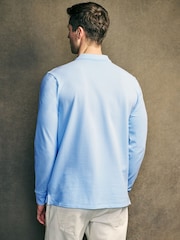 PS Paul Smith Zebra Logo Long Sleeve Polo Shirt - Image 3 of 9