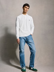 PS Paul Smith Zebra Logo Long Sleeve Polo Shirt - Image 3 of 5