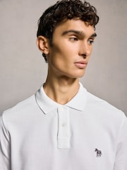 PS Paul Smith Zebra Logo Long Sleeve Polo Shirt - Image 4 of 5