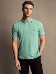 PS Paul Smith Zebra Logo Tipped Polo Shirt - Image 1 of 5