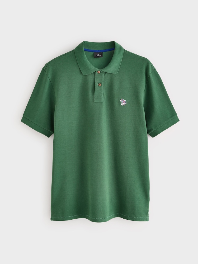 PS Paul Smith Logo Pique Polo Shirt - Image 6 of 6