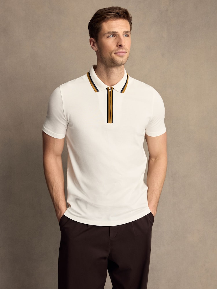 PS Paul Smith Quarter Zip Polo Shirt - Image 1 of 8