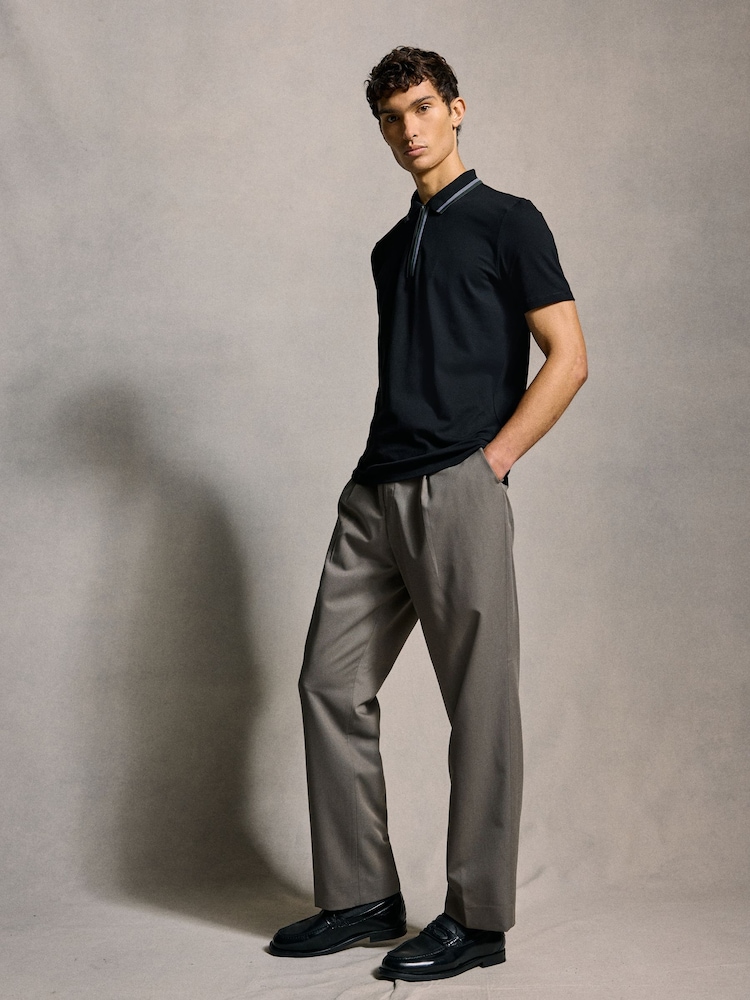 PS Paul Smith Quarter Zip Polo Shirt - Image 2 of 6