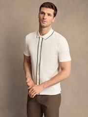 PS Paul Smith Contrast Button Down Polo Shirt - Image 1 of 10