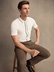 PS Paul Smith Contrast Button Down Polo Shirt - Image 4 of 10