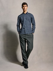 PS Paul Smith Blue Printed Design Shirt - Image 3 of 4