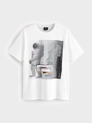 PS Paul Smith Graphic Print White T-Shirt - Image 5 of 5