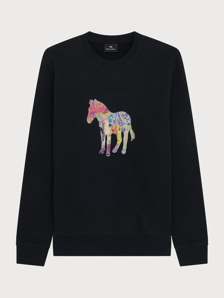 PS Paul Smith Graphic Design Black Sweatshirt - Image 5 of 6