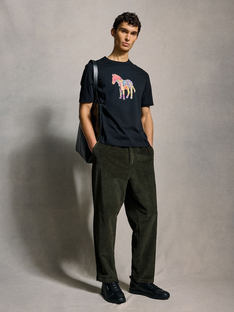 PS Paul Smith Graphic Black T-Shirt - Image 4 of 5