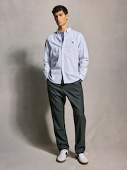 PS Paul Smith Grey 100% Cotton Oxford Shirt - Image 2 of 7