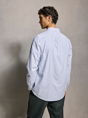 PS Paul Smith Grey 100% Cotton Oxford Shirt - Image 3 of 7