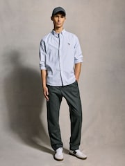 PS Paul Smith Grey 100% Cotton Oxford Shirt - Image 4 of 7