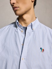 PS Paul Smith Grey 100% Cotton Oxford Shirt - Image 6 of 7