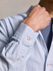PS Paul Smith Grey 100% Cotton Oxford Shirt - Image 7 of 7