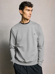 PS Paul Smith Quarter Zip Zebra Print Logo Sweatshirt - Image 1 of 6