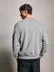 PS Paul Smith Quarter Zip Zebra Print Logo Sweatshirt - Image 2 of 6