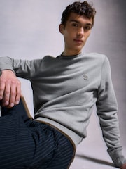 PS Paul Smith Quarter Zip Zebra Print Logo Sweatshirt - Image 4 of 6