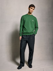 PS Paul Smith Quarter Zip Zebra Print Logo Sweatshirt - Image 4 of 6
