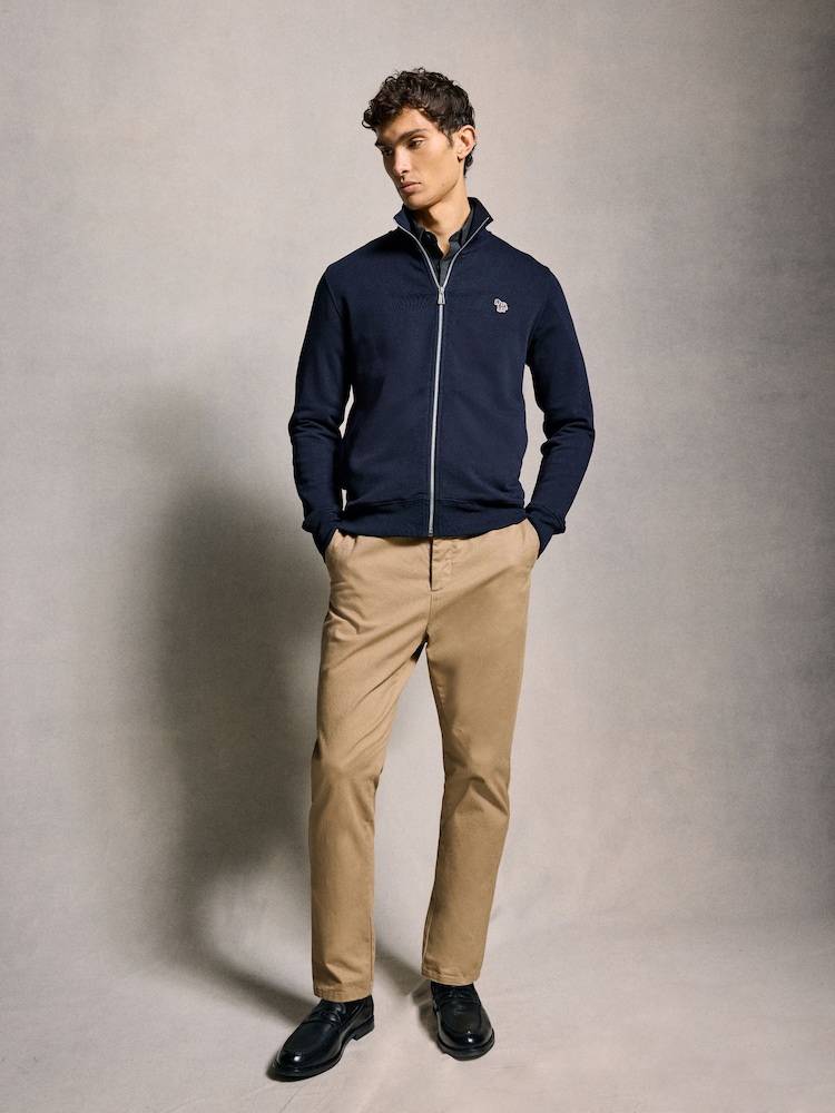 PS Paul Smith Regular-Fit Full Zip 100% Cotton Sweatshirt - Image 2 of 5