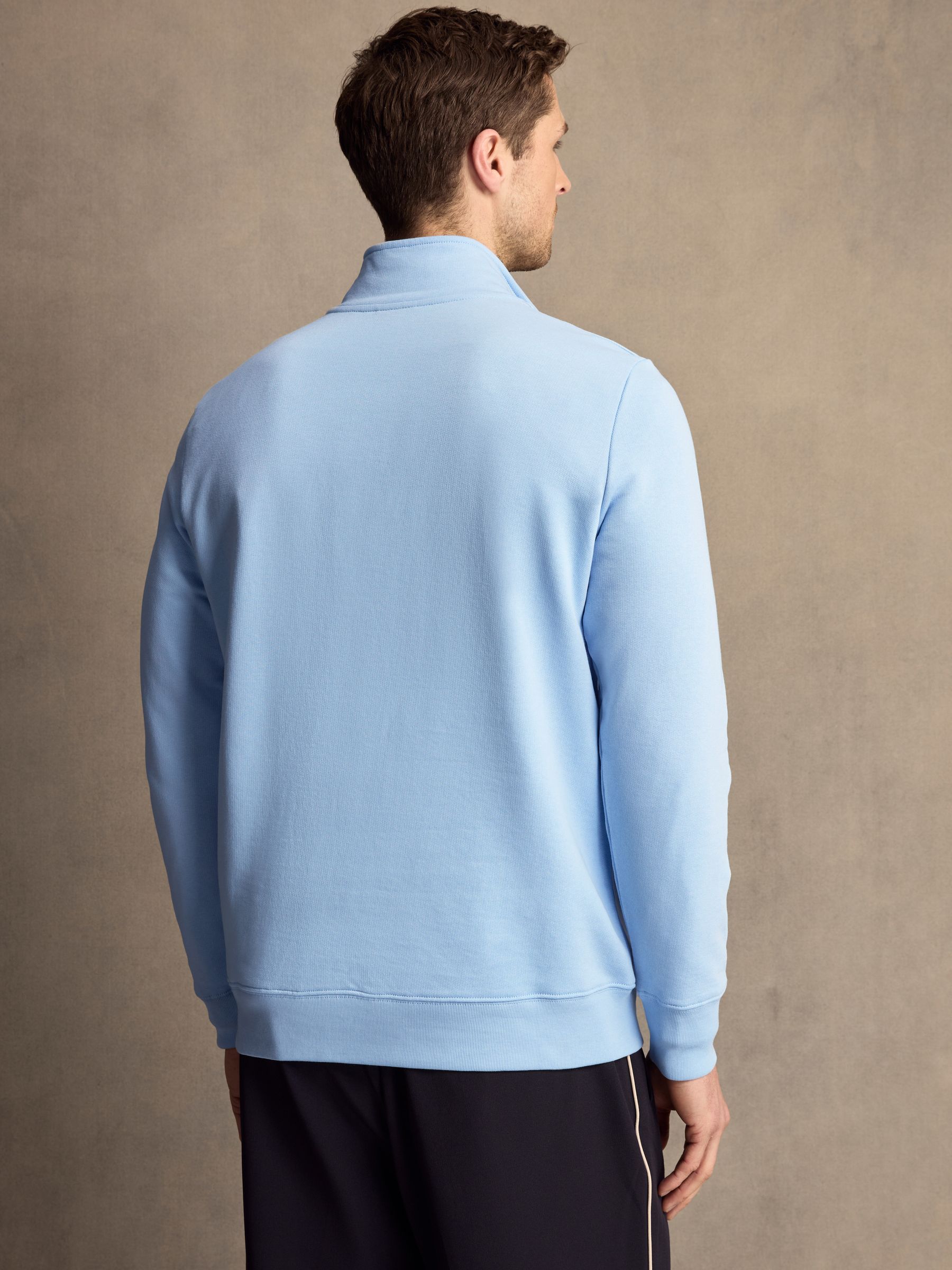 Buy PS Paul Smith Regular Fit Cotton Quarter Zip Sweatshirt from