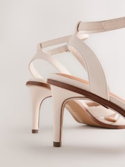 Bone Forever Comfort® Leather Knotted Strappy Heel Sandals - Image 9 of 9