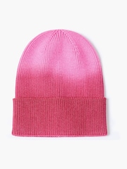 French Connection Pink Kezia Ombre Beanie - Image 1 of 3