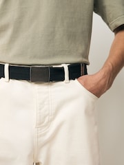 Green Canvas Reversible Belt - Image 1 of 5