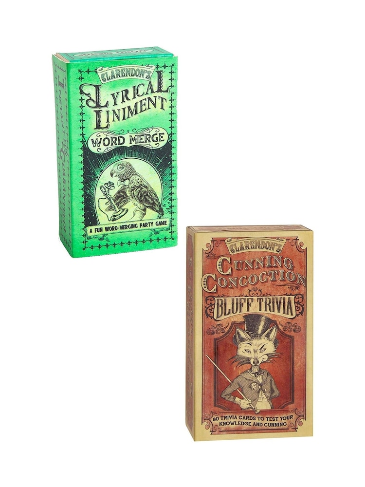 Claredon Games Cunning Concoction Bluff Trivia Lyrical Liniment Merge - Image 1 of 5
