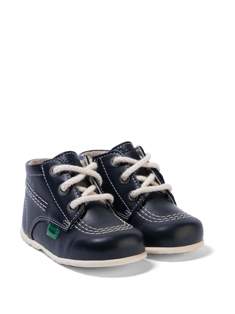 Kickers Blue Baby Hi Boots - Image 1 of 3
