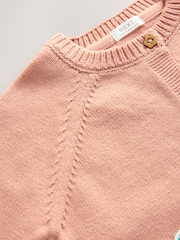 Pink Mouse Print Cardigan (3mths-7yrs) - Image 7 of 8