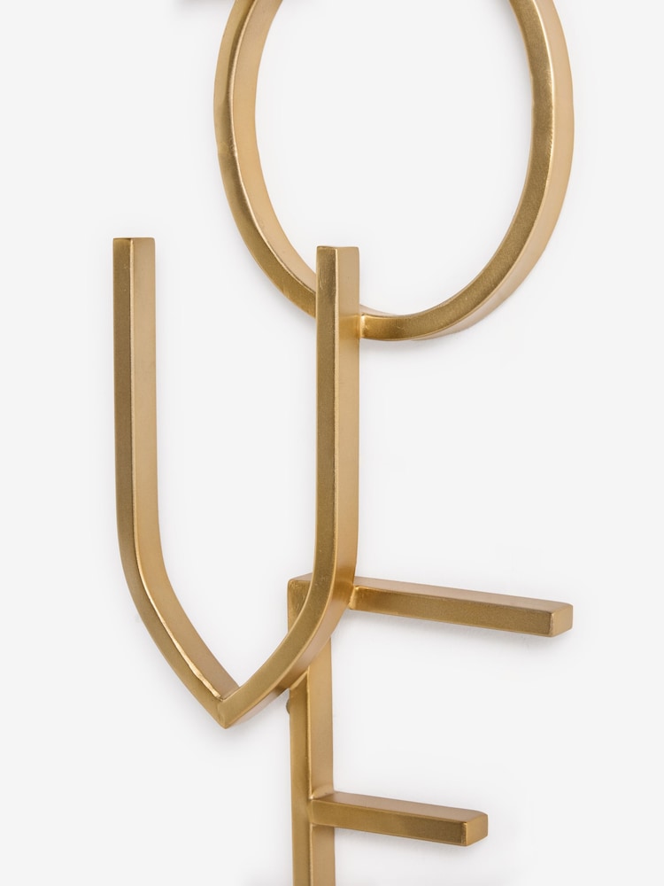 LOVE Word Metal Wall Plaque - Изображение 5 из 5 LOVE Word Metal Wall Plaque - Изображение 5 из 5
