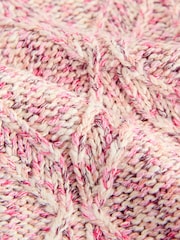 Pink Cable Knitted Cardigan (3mths-10yrs) - Image 7 of 8