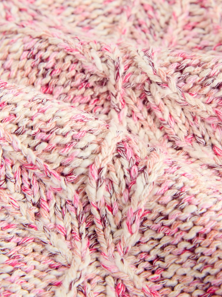 Pink Cable Knitted Cardigan (3mths-10yrs) - Image 7 of 7