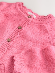 Pink Button-Up Cardigan (3mths-7yrs) - Image 7 of 8