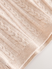 Oatmeal Roll Neck Jumper (3mths-10yrs) - Image 7 of 7