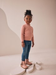 Pink Roll Neck Jumper (3mths-10yrs) - Image 2 of 4