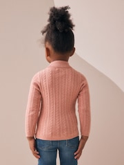 Pink Roll Neck Jumper (3mths-10yrs) - Image 3 of 4