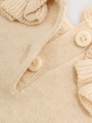 Ecru Cotton Cashmere Blend Jumper (3mths-7yrs) - Image 8 of 8