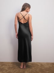 Black Satin Slip - Image 2 of 9